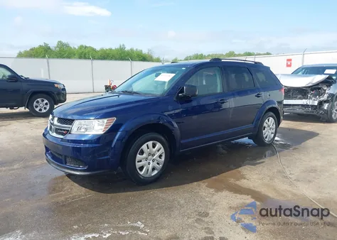 2017 Dodge Journey Se from USA, damaged, VIN 3C4PDCAB9HT577208